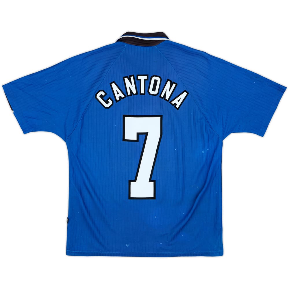 1996-98 Manchester United Third Shirt Cantona #7 - 5/10 - (Y)