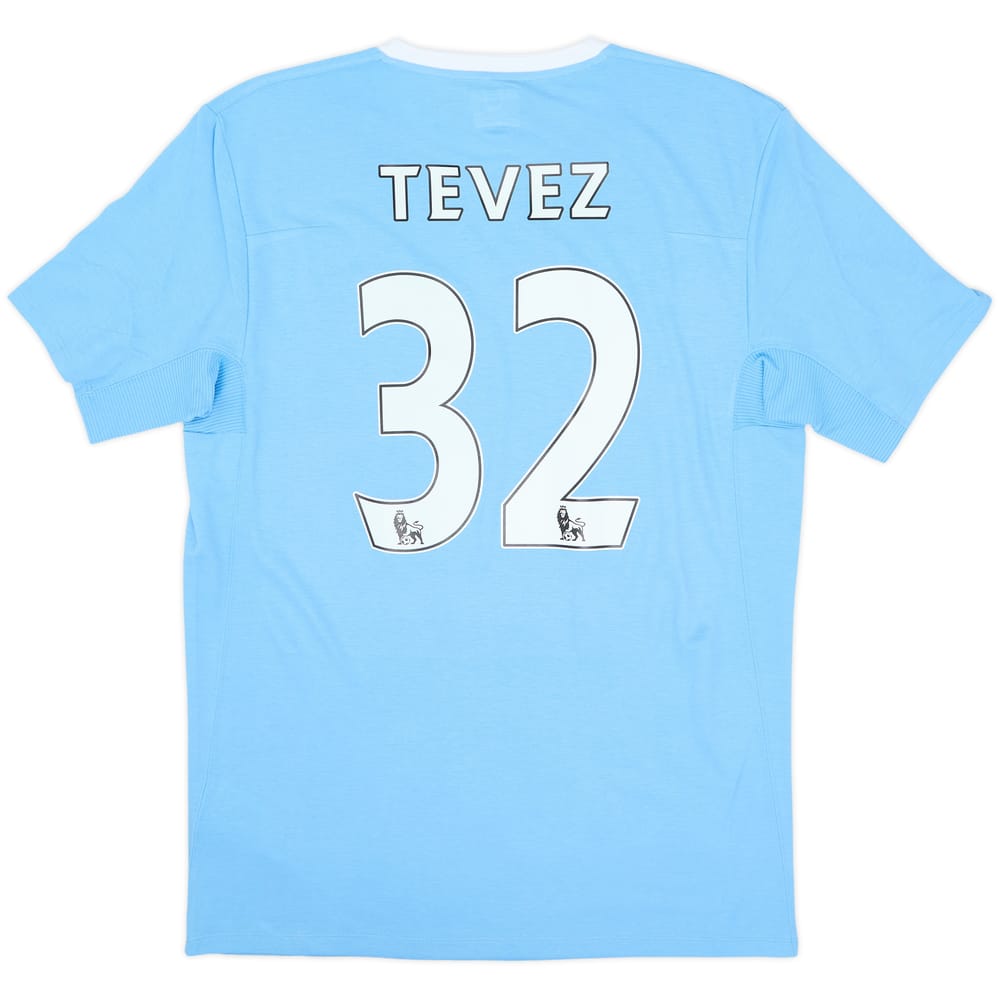 2009-10 Manchester City Home Shirt Tevez #32 (M)
