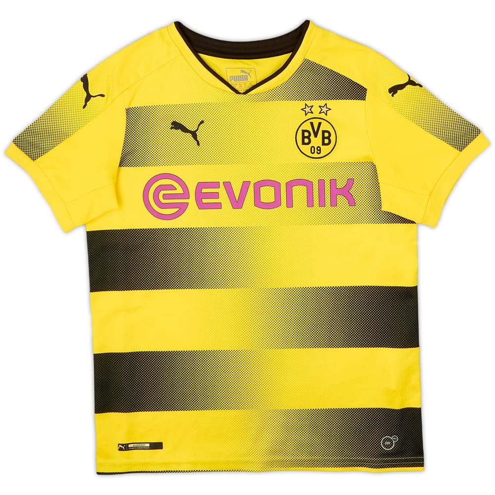 Camiseta de local del Borussia Dortmund 2017-18 - 5/10 - (Niños M)