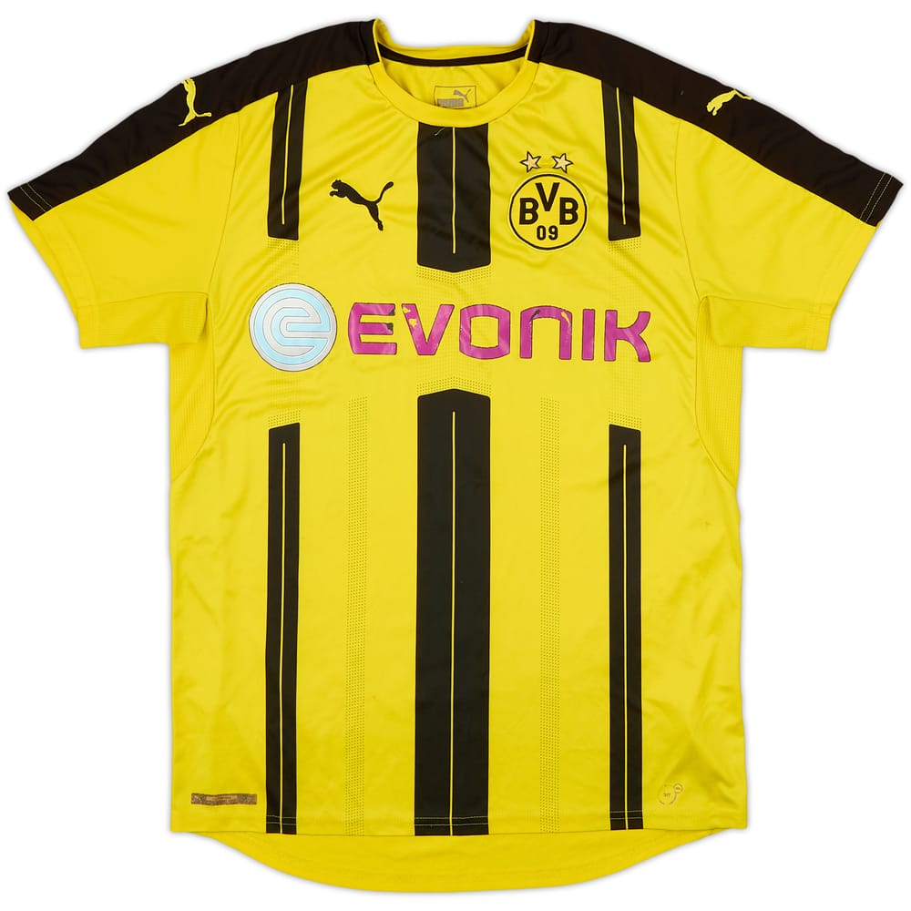 2016-17 Borussia Dortmund Home Shirt - 4/10 - (M)