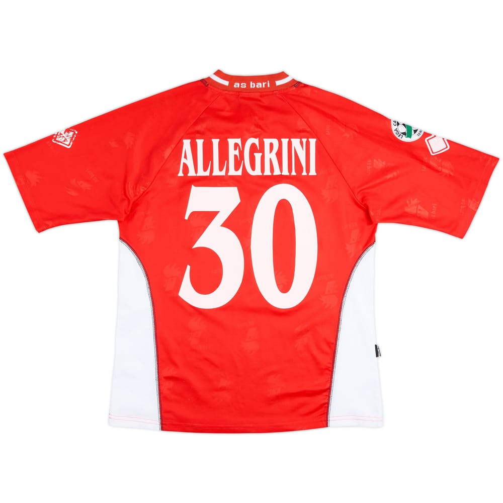 2006-07 Bari Match issue Home Shirt Allegrini #30
