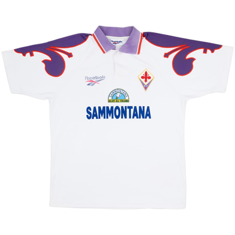 1995-96 Fiorentina Match Issue Away Shirt #4