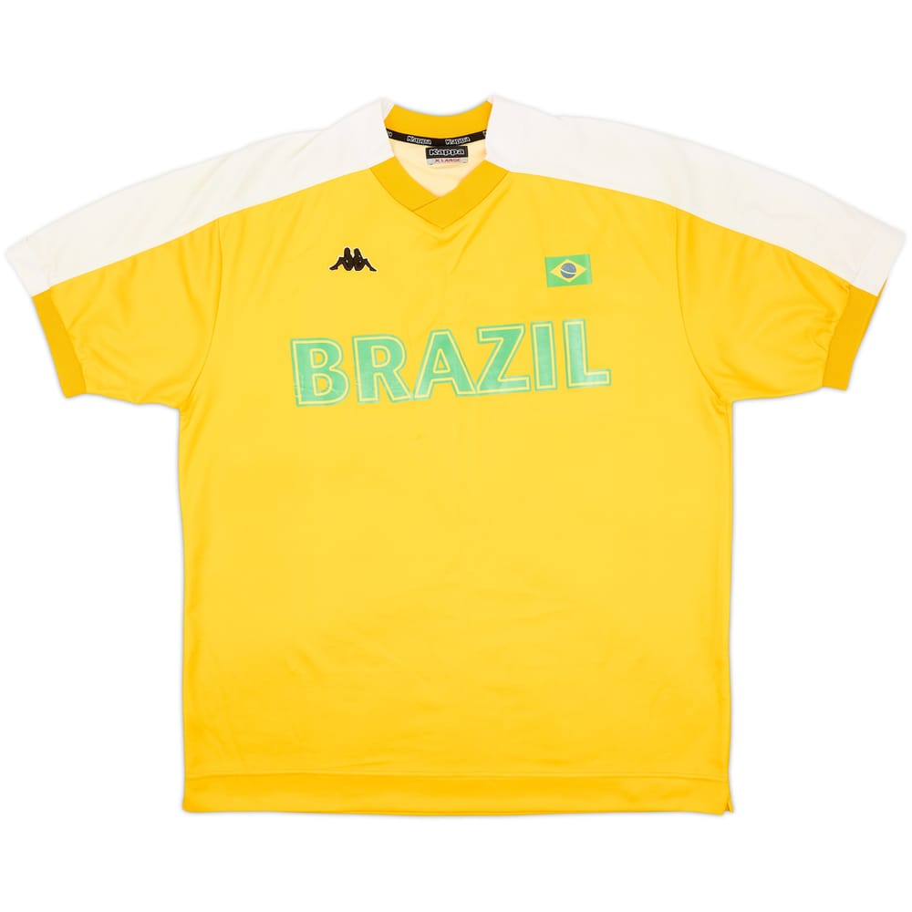 2002-03 Kappa Template Training Shirt (Brazil) - 7/10 - (XL)