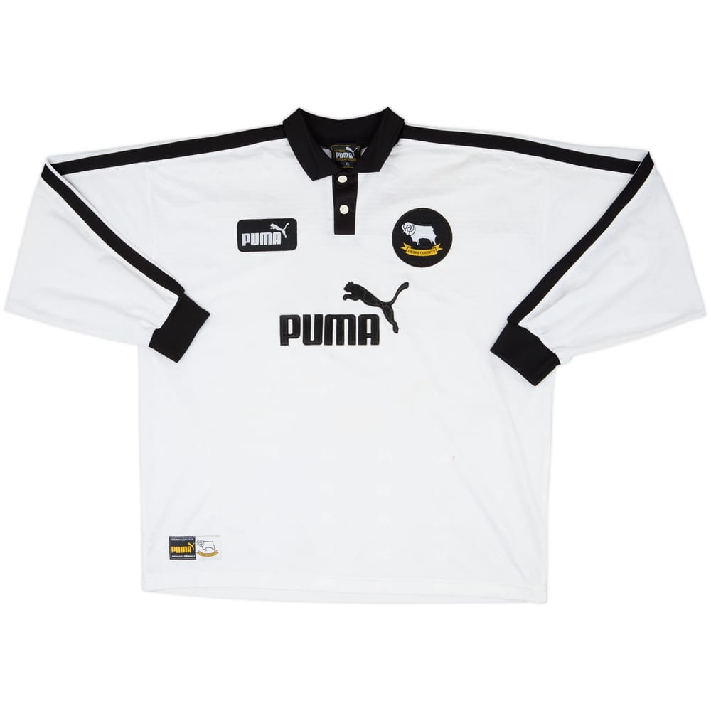 1997-98 Derby County Home L/S Shirt #8 - 6/10 - (XL)