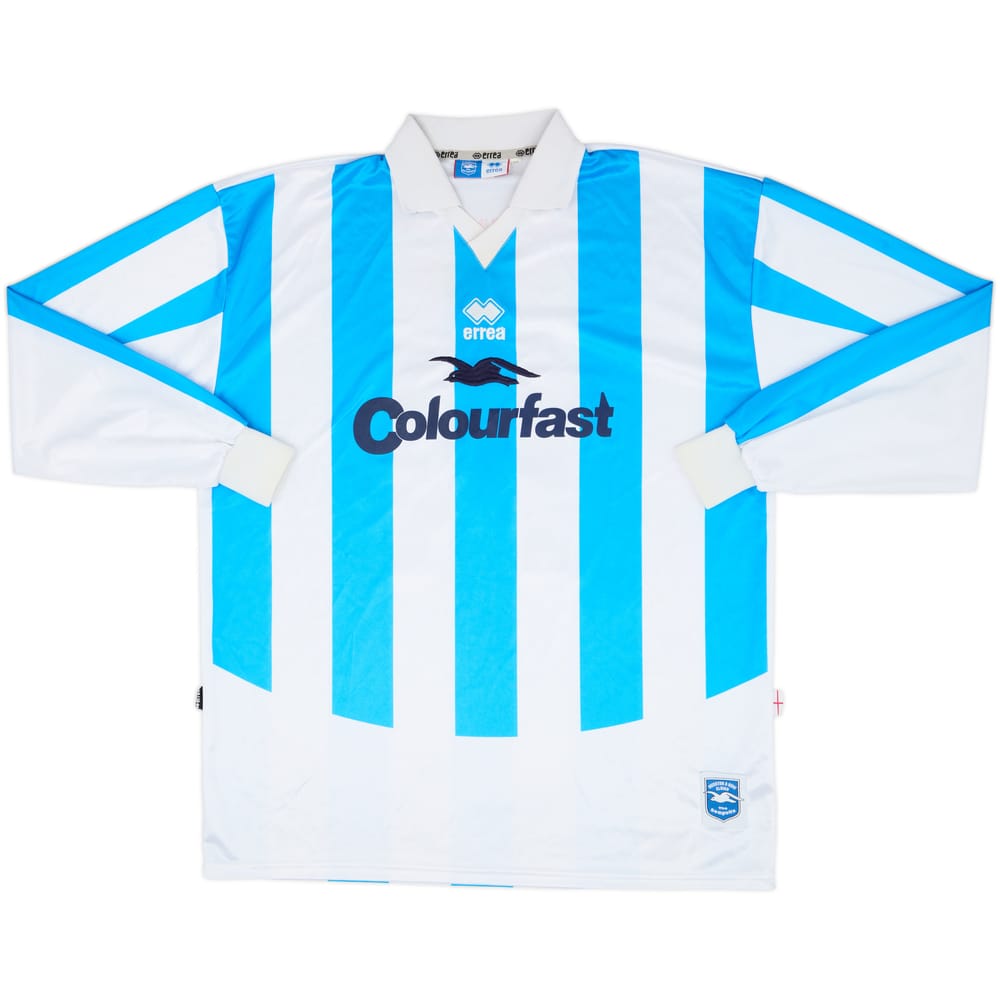 2004-06 Brighton Youth Match Issue Home L/S Shirt #14