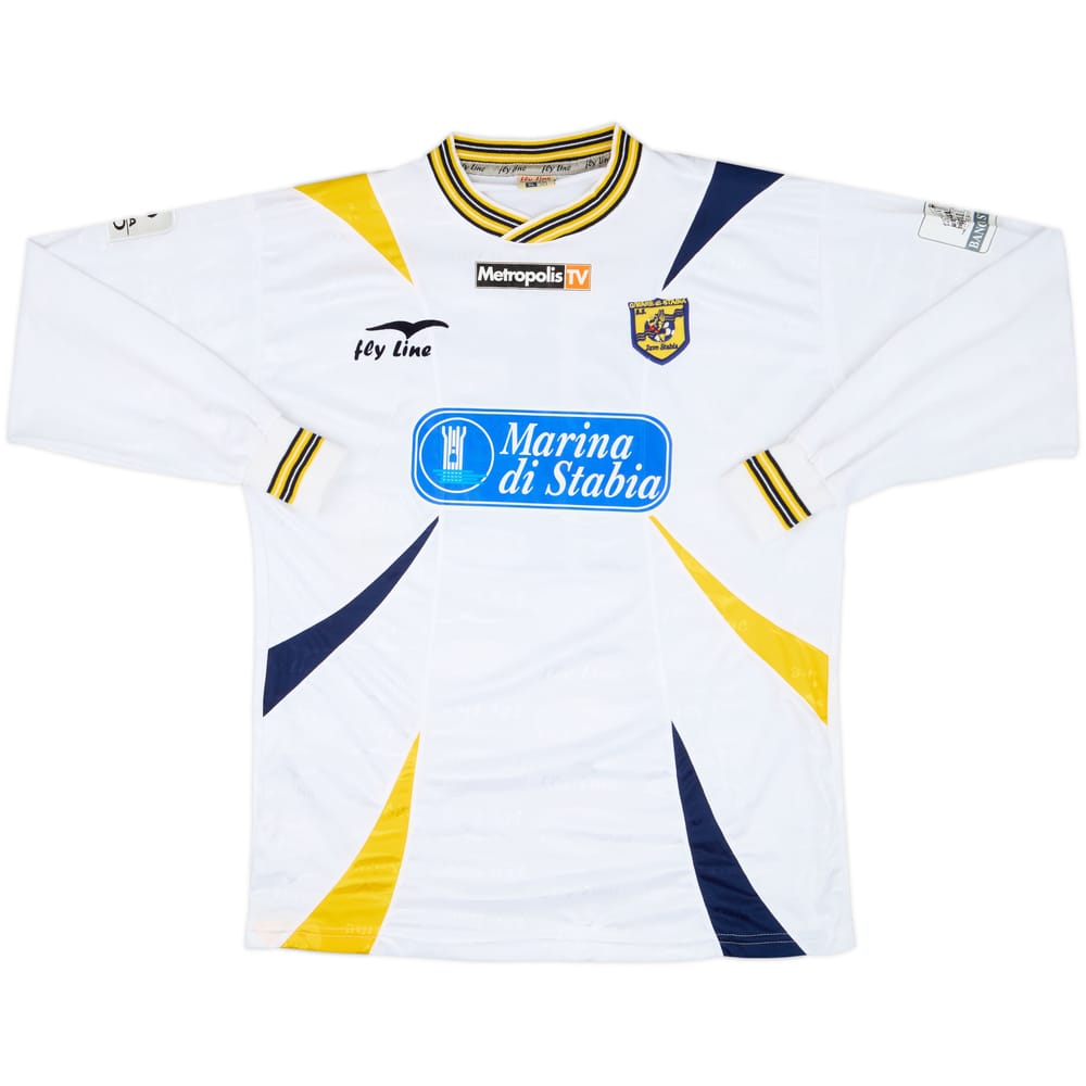 2008-09 Juve Stabia Match Issue Away L/S Shirt #15