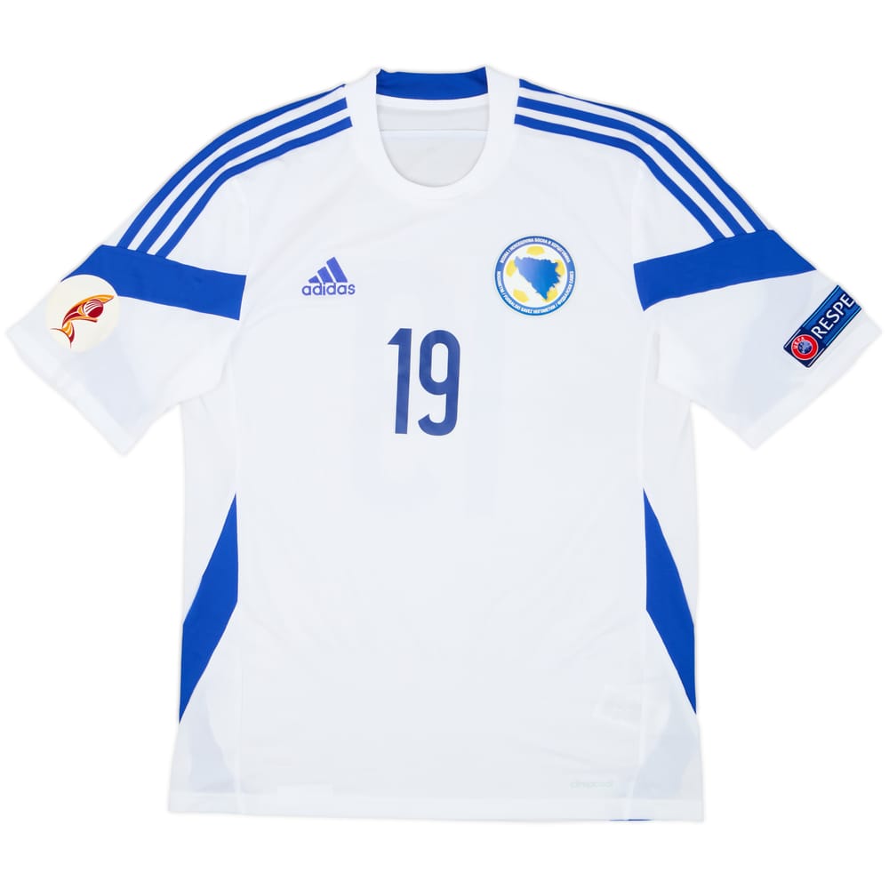 2014-15 Bosnia & Herzegovina Women Match Issue Away Shirt #19