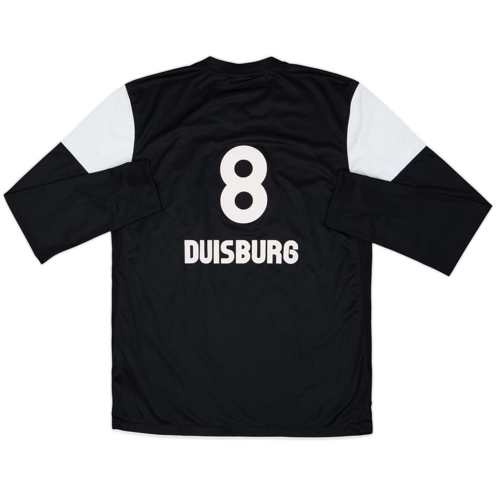 2011-12 Duisburg Youth Match Issue Away L/S Shirt #8