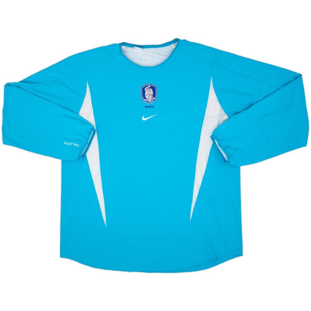 2002-03 South Korea Nike Player Issue Training L/S Shirt - 6/10 - (XXL)