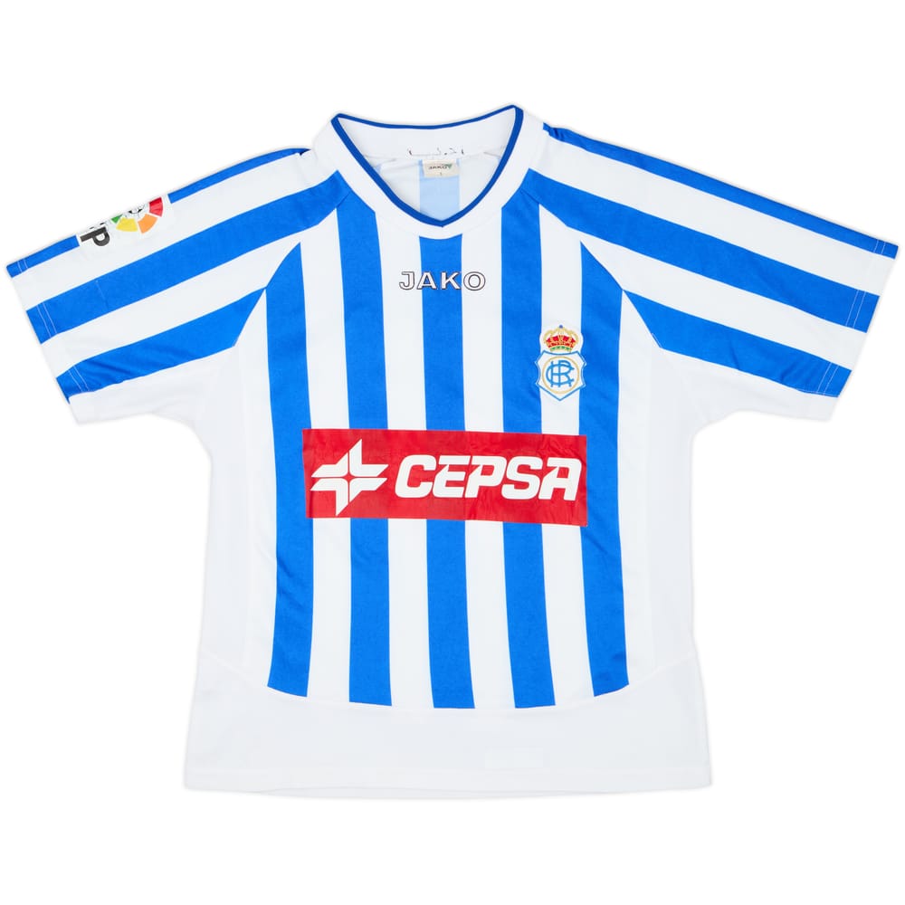 2005-06 Recreativo Huelva Youth Match Issue Home Shirt #19