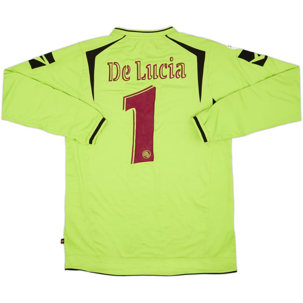 2009-10 Livorno Match Issue GK Shirt De Lucia #1