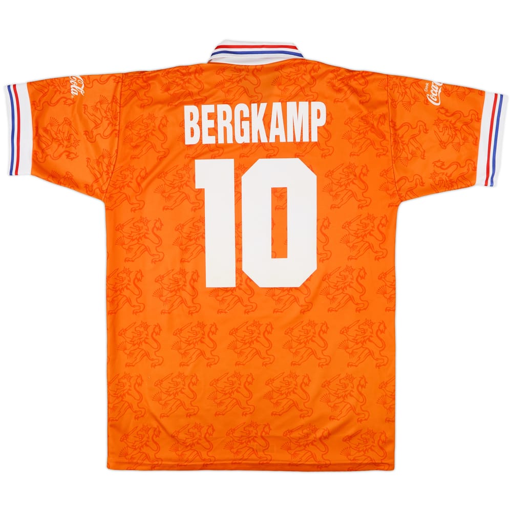 1994 Netherlands Home Shirt Bergkamp #10 - 8/10 - (XL)