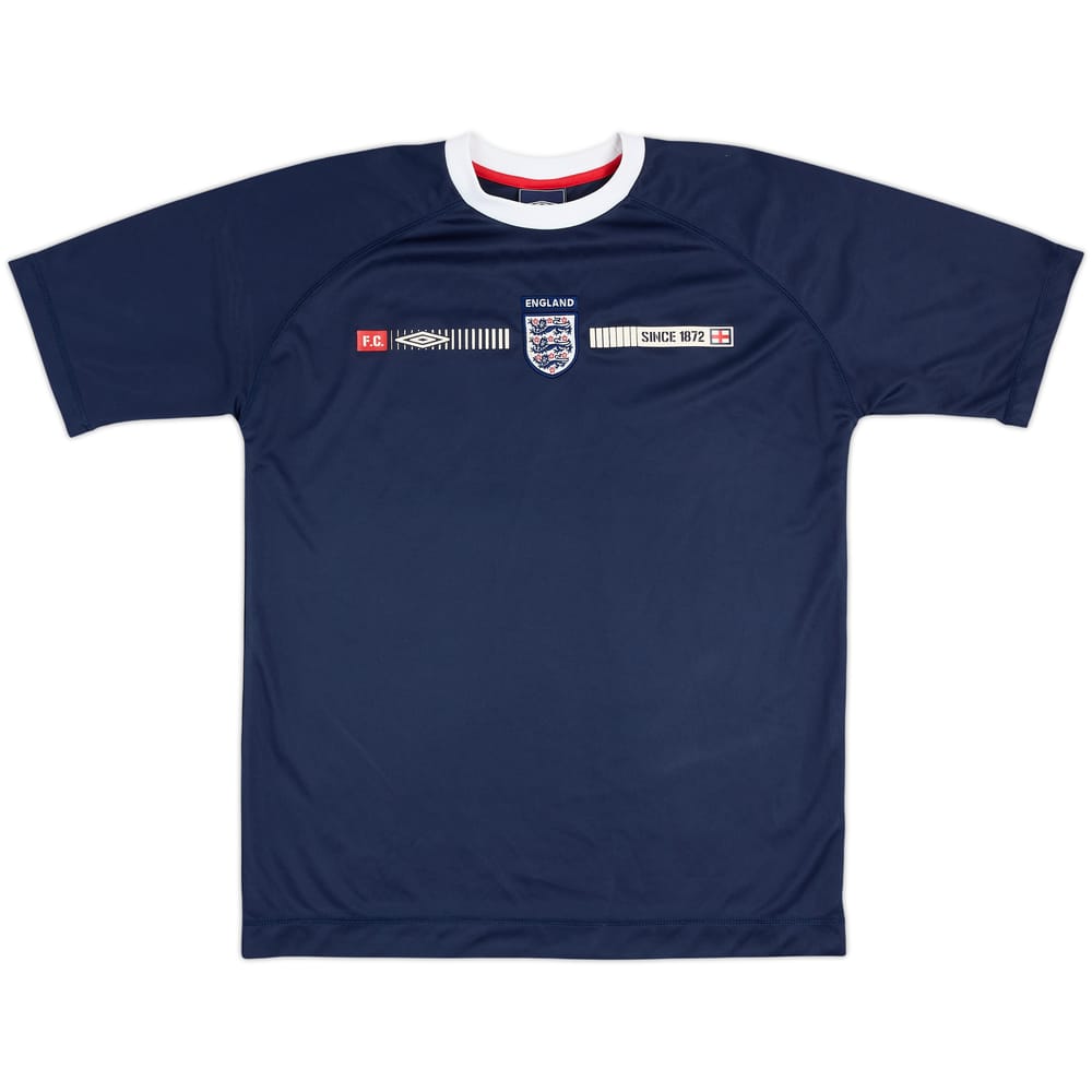 2002-04 England Umbro Training Shirt - 8/10 - (M)