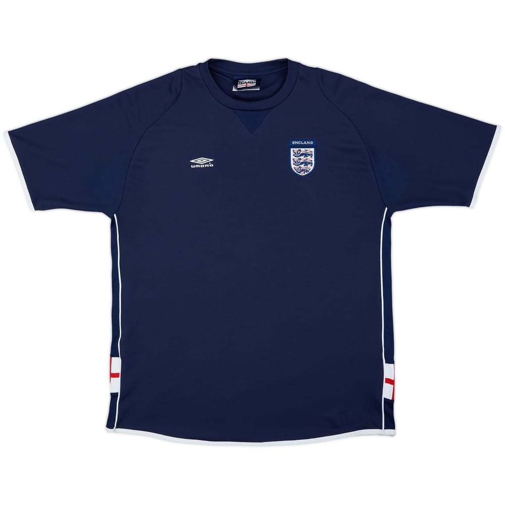 2000-01 England Umbro Training Shirt - 9/10 - (L)