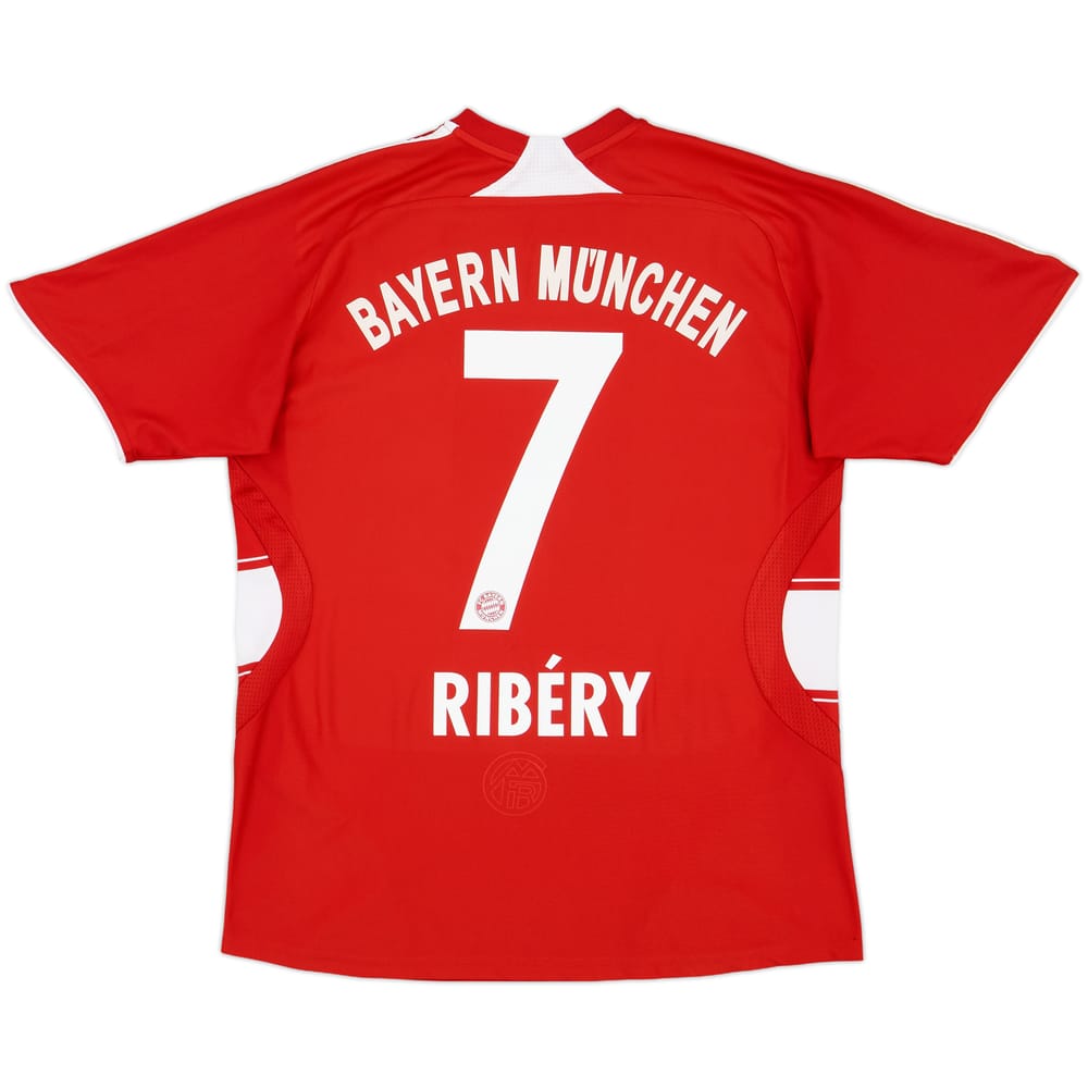 2008-09 Bayern Munich Home Shirt Ribery #7 - 8/10 - (XL.Boys)