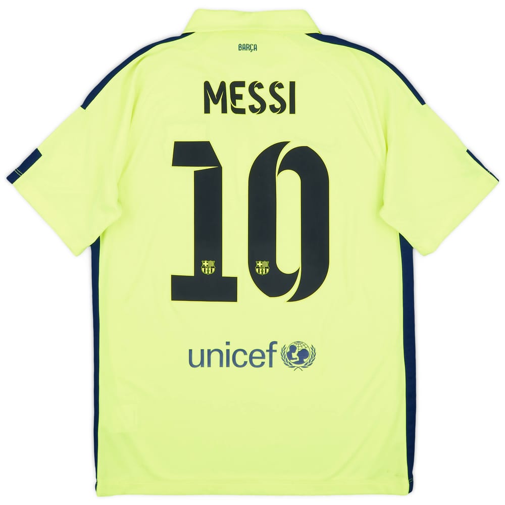 2014-15 Barcelona Third Shirt Messi #10 - 7/10 - (M)