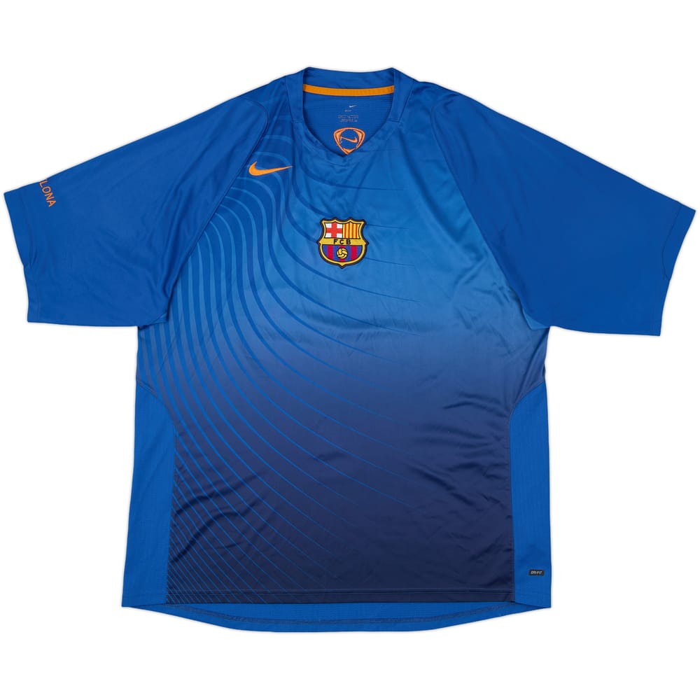2006-07 Barcelona Nike Training Shirt - 8/10 - (XL)