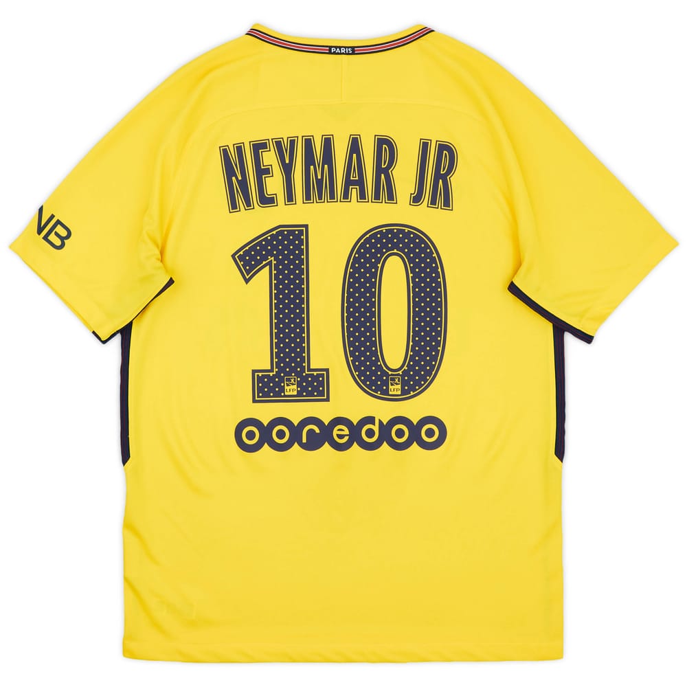 2017-18 Paris Saint-Germain Away Shirt Neymar Jr #10 - 8/10 - (M)