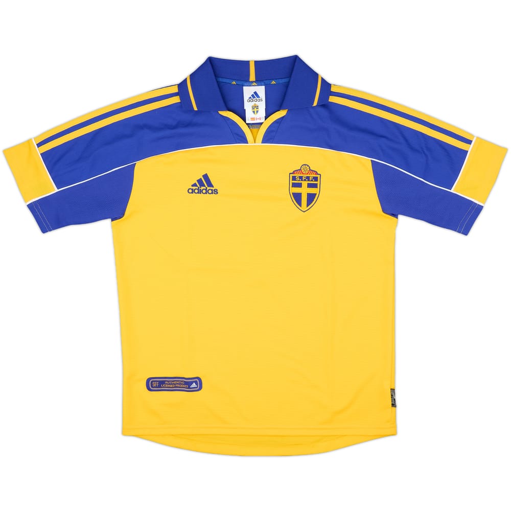2000-02 Sweden Home Shirt - 9/10 - (Y)