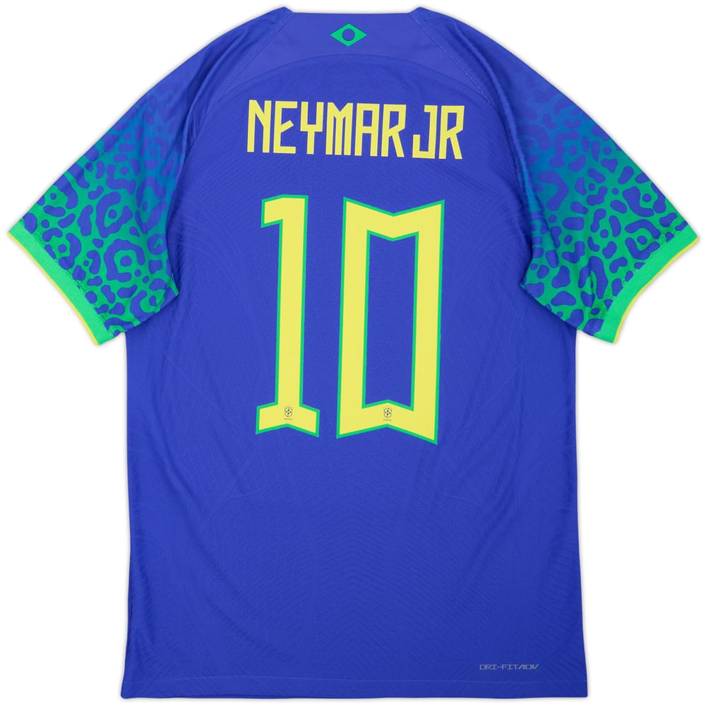 2022-23 Brazil Authentic Away Shirt Neymar #10 - 10/10 - (M)