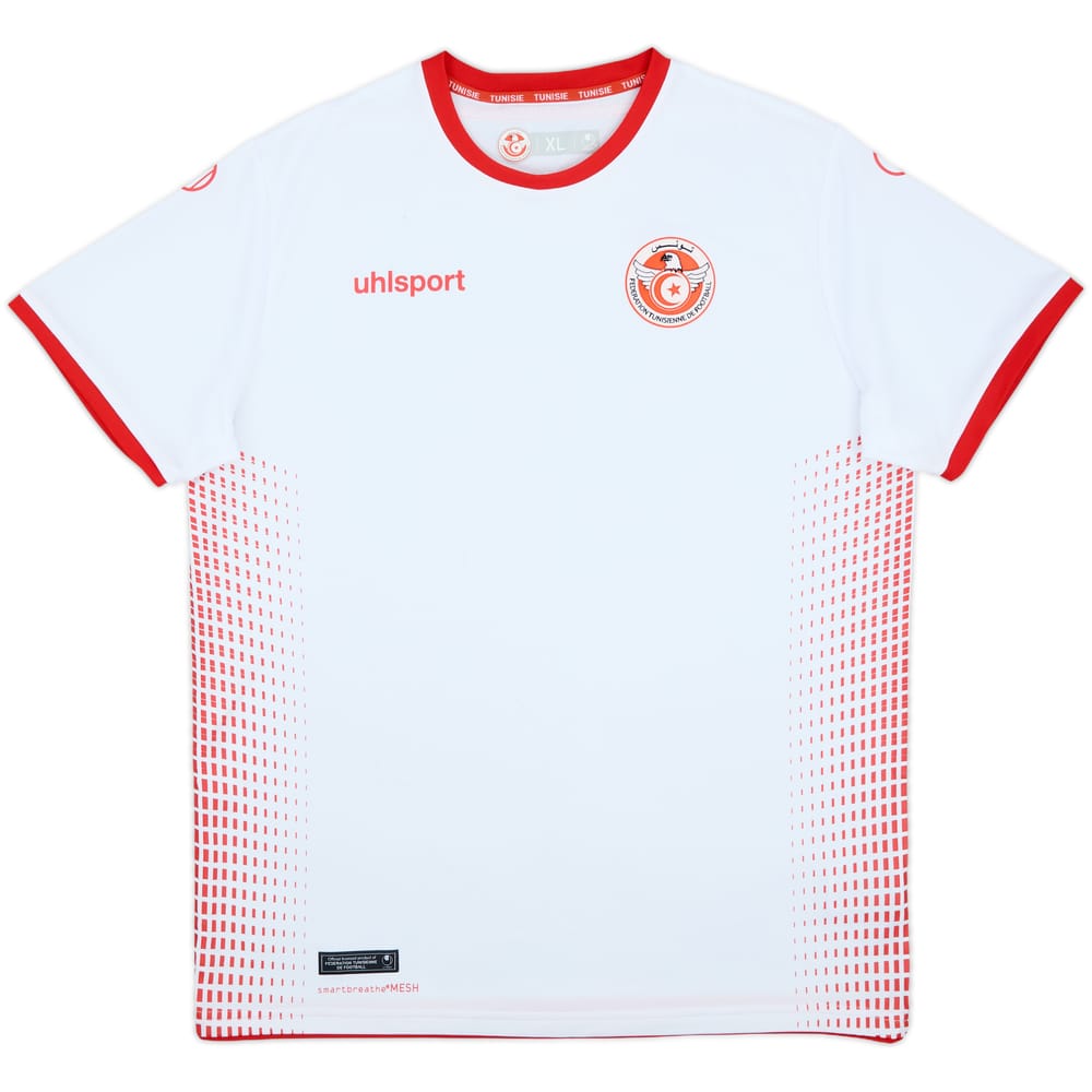 2018-19 Tunisia Home Shirt - 8/10 - (XL)