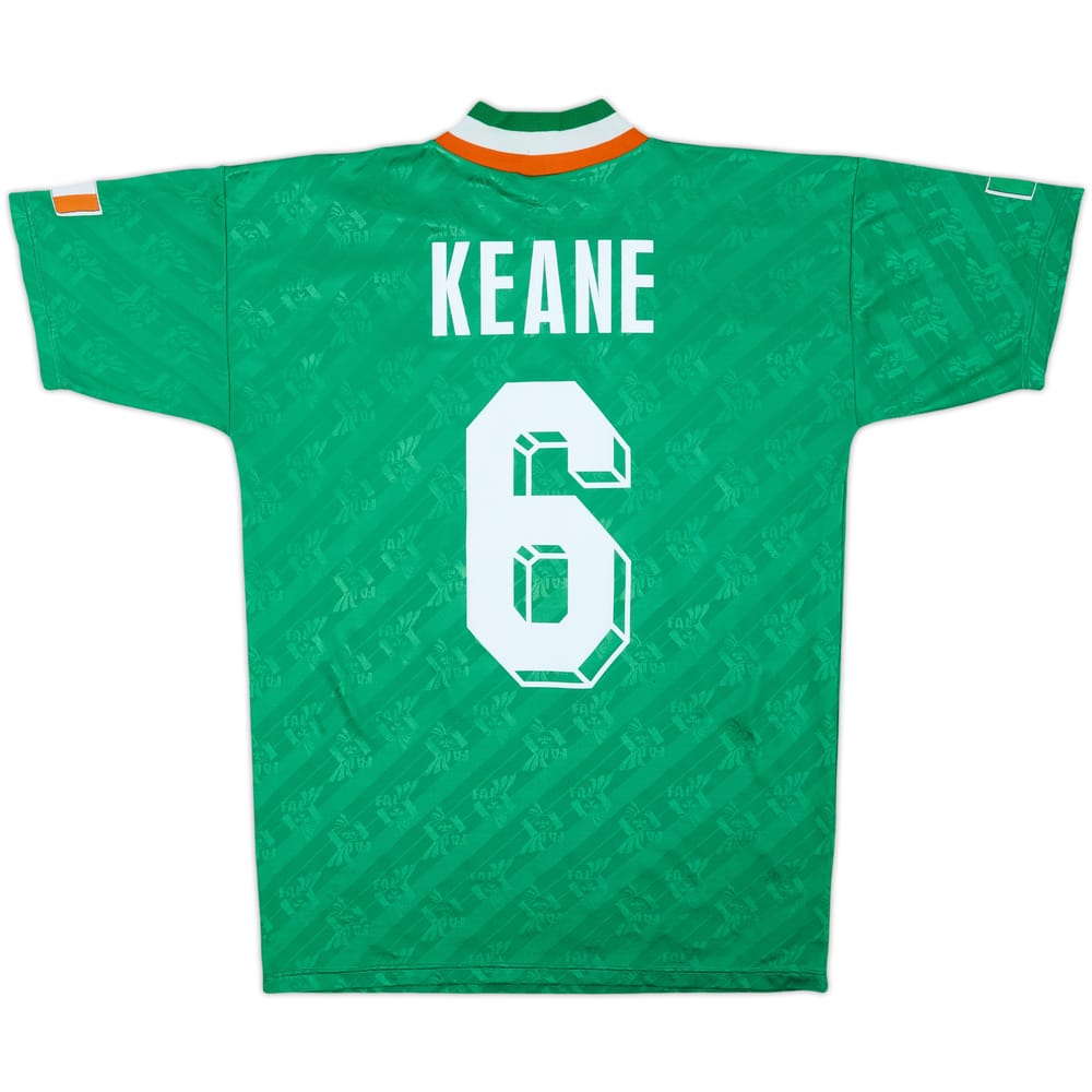 1994 Ireland Home Shirt Keane #6 - 8/10 - (S)