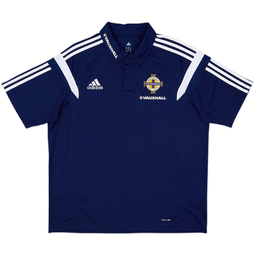 2013-14 Northern Ireland adidas Polo Shirt - 9/10 - (XL)