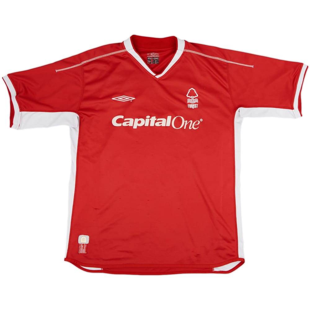 2002-03 Nottingham Forest Home Shirt - 6/10 - (XL)