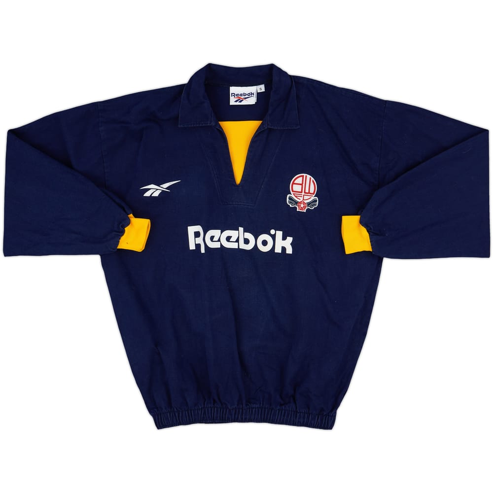 2001-02 Bolton Reebok Drill Top - 8/10 - (S)