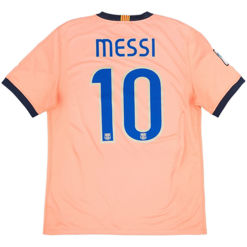 2009-10 Barcelona Away Shirt Messi #10 - 6/10 - (M)