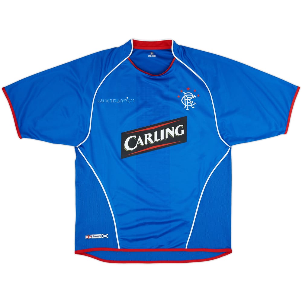 2005-06 Rangers Home Shirt - 4/10 - (M)