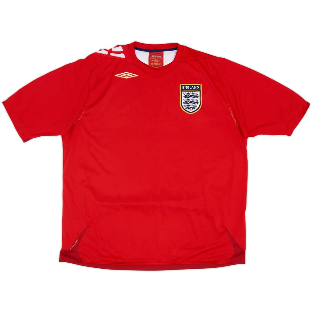 2006-08 England Away Shirt - 4/10 - (XXL)