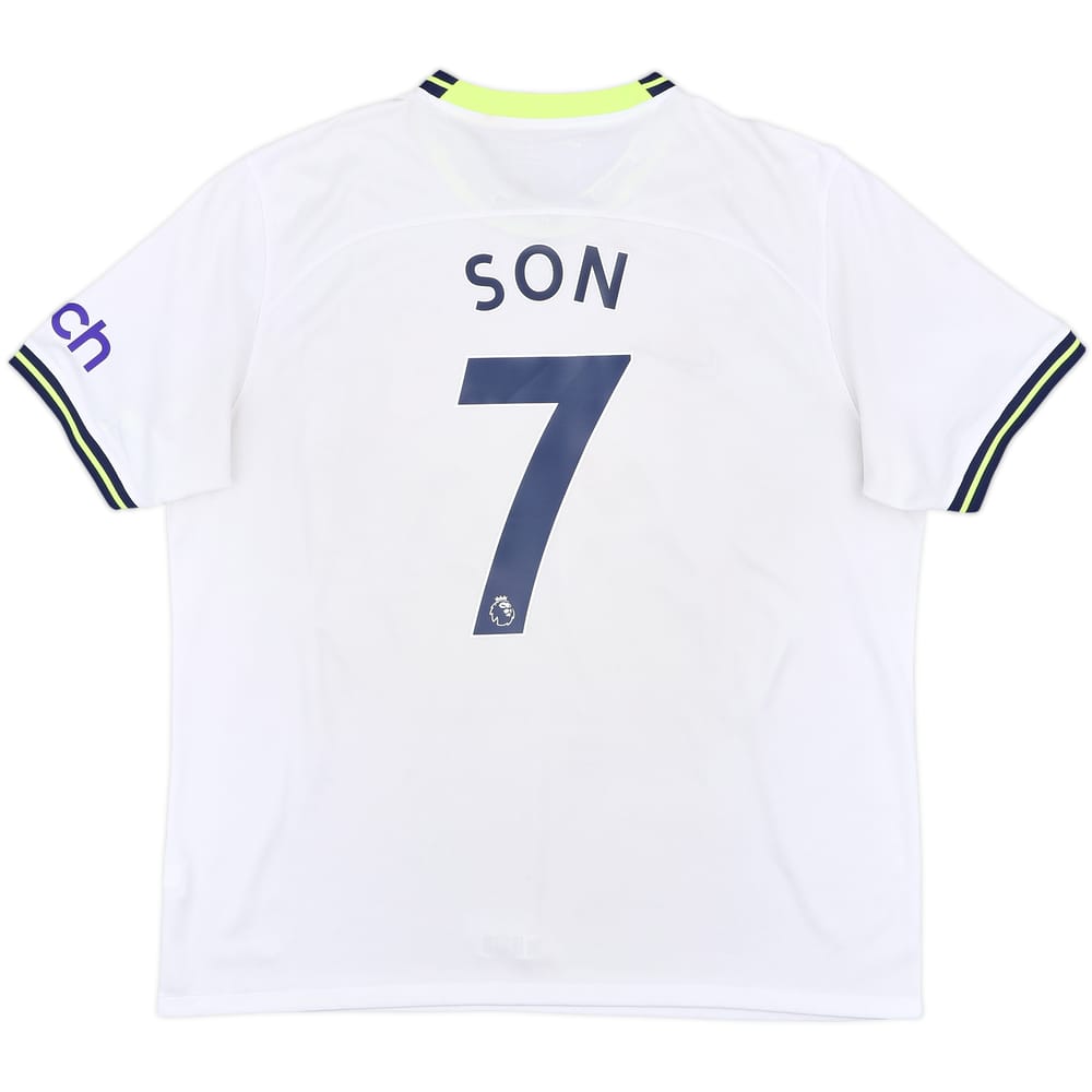 2022-23 Tottenham Home Shirt Son #7 - 5/10 - (XL)