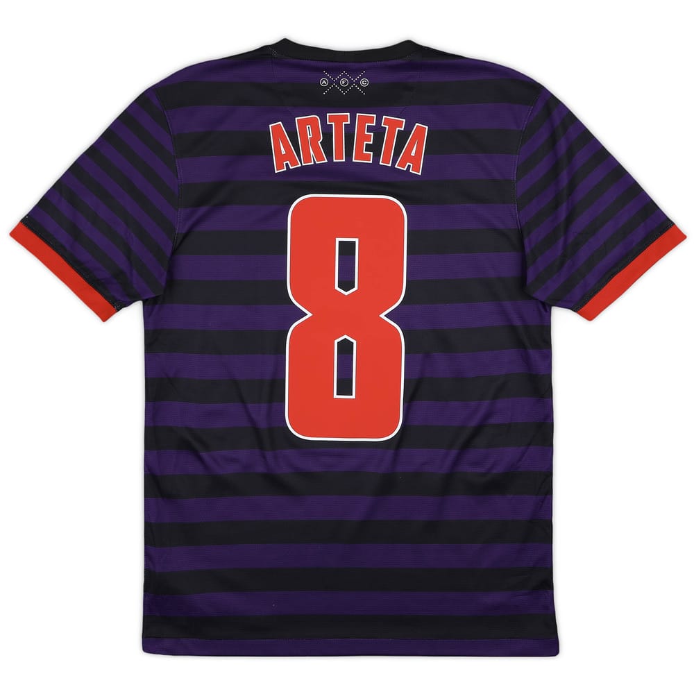 2012-13 Arsenal Away Shirt Arteta #8 - 8/10 - (S)