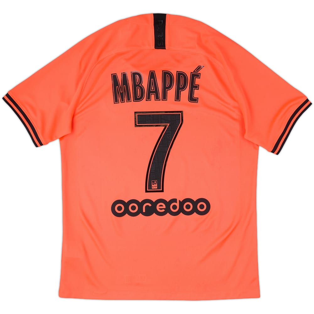 2019-20 Paris Saint-Germain Away Shirt Mbappe #7 - 8/10 - (M)