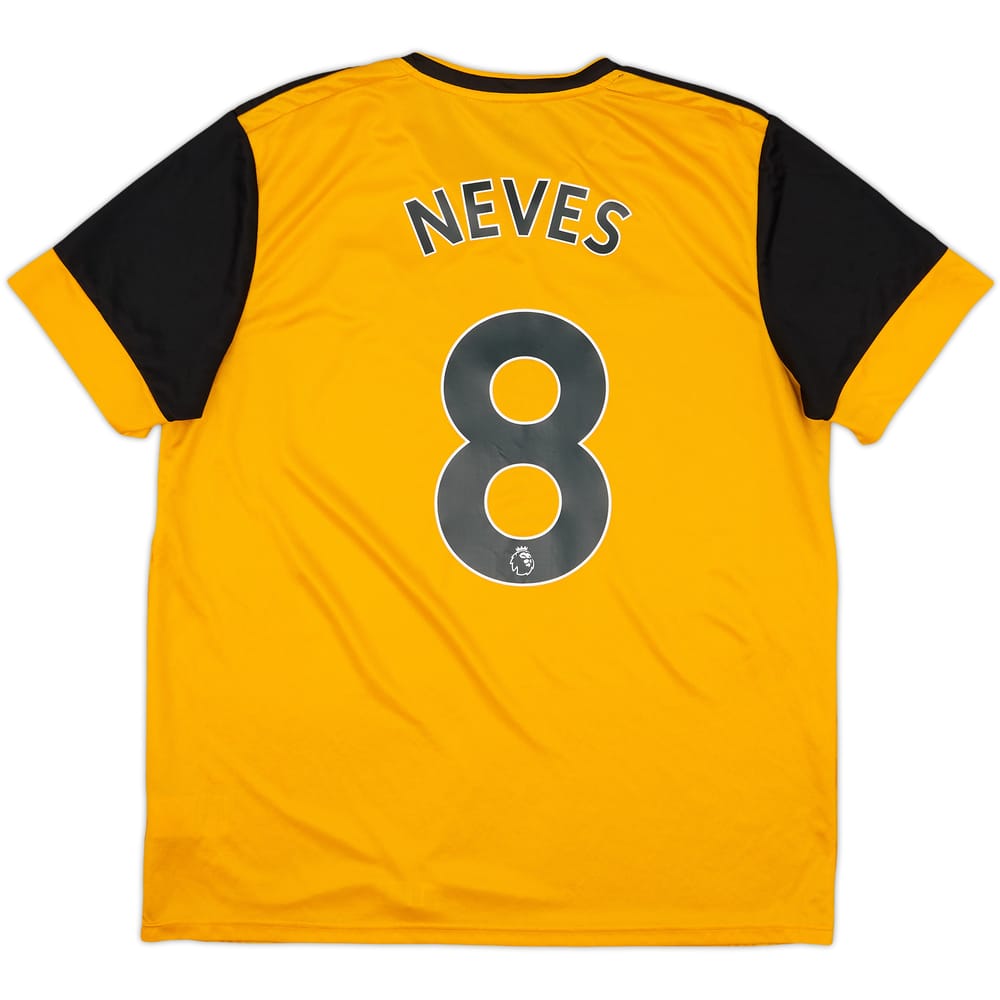 2020-21 Wolves Home Shirt Neves #8 - 7/10 - (XL)