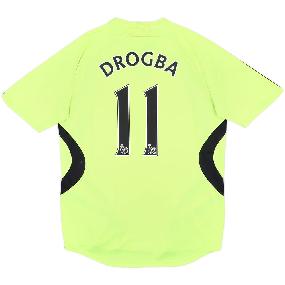2007-08 Chelsea Away Shirt Drogba #11 - 6/10 - (M)
