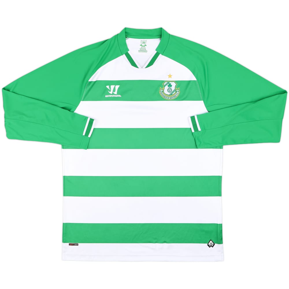 2014-15 Shamrock Rovers Home L/S Shirt - 8/10 - (XL)