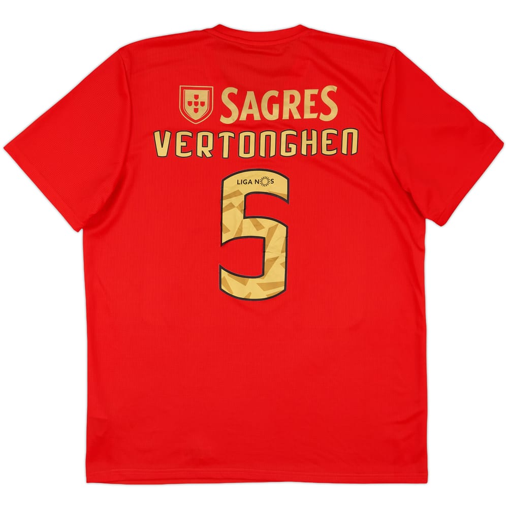2020-21 Benfica Home Shirt Vertonghen #5 - 8/10 - (XL)