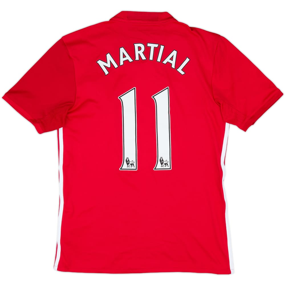 2016-17 Manchester United Home Shirt Martial #11 - 8/10 - (S)