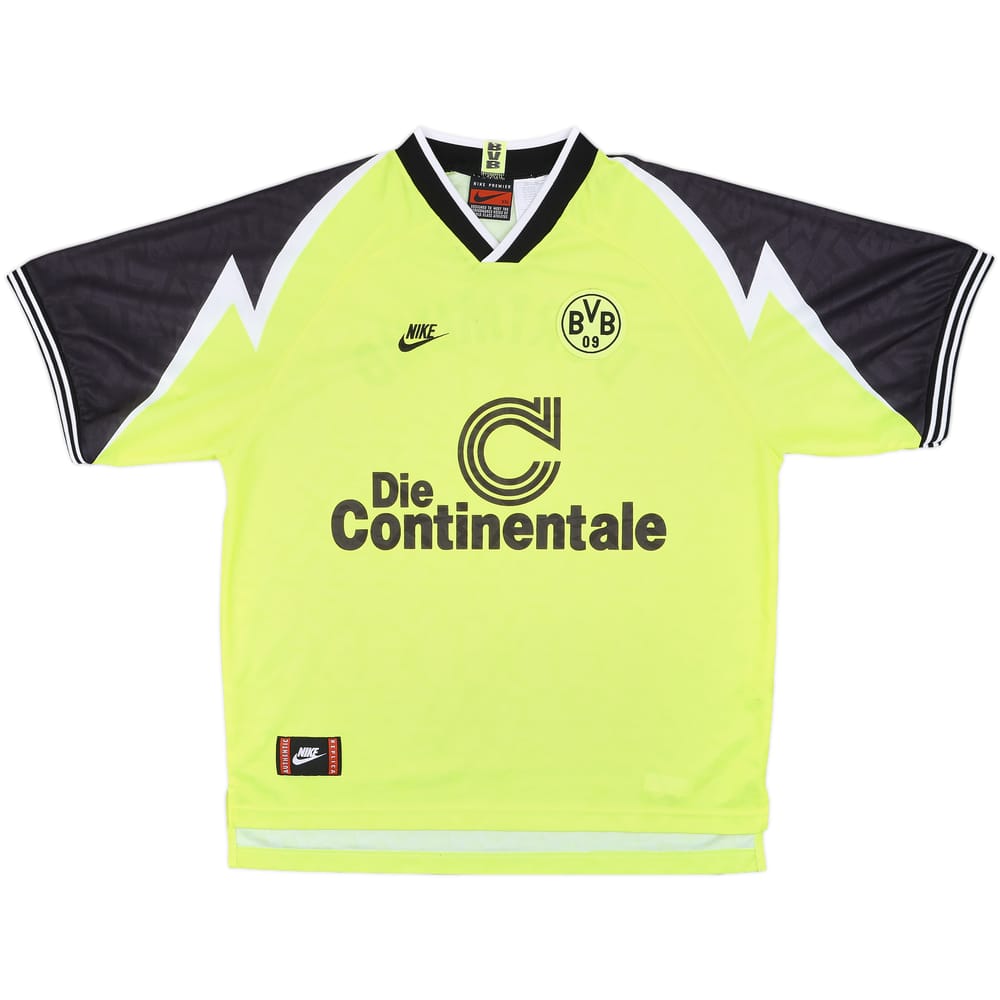 1995-96 Borussia Dortmund Home Shirt - 8/10 - (XXL)