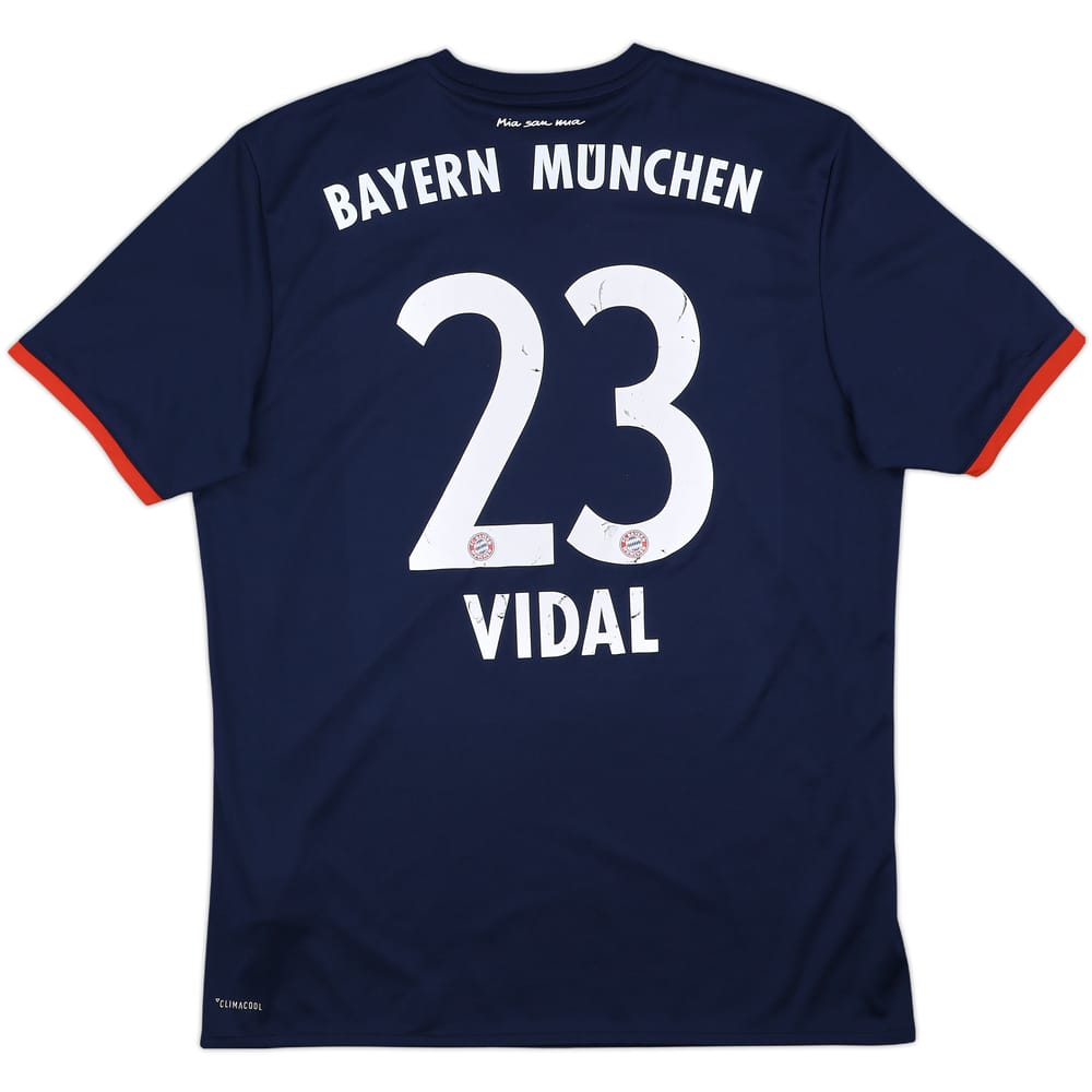 2017-18 Bayern Munich Away Shirt Vidal #23 - 6/10 - (L)