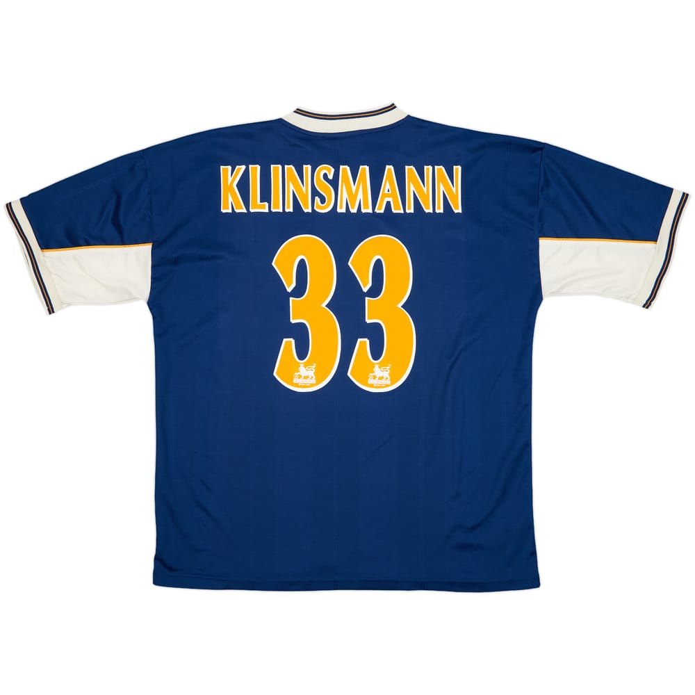 1997-98 Tottenham Away Shirt Klinsmann #33 - 7/10 - (XL)