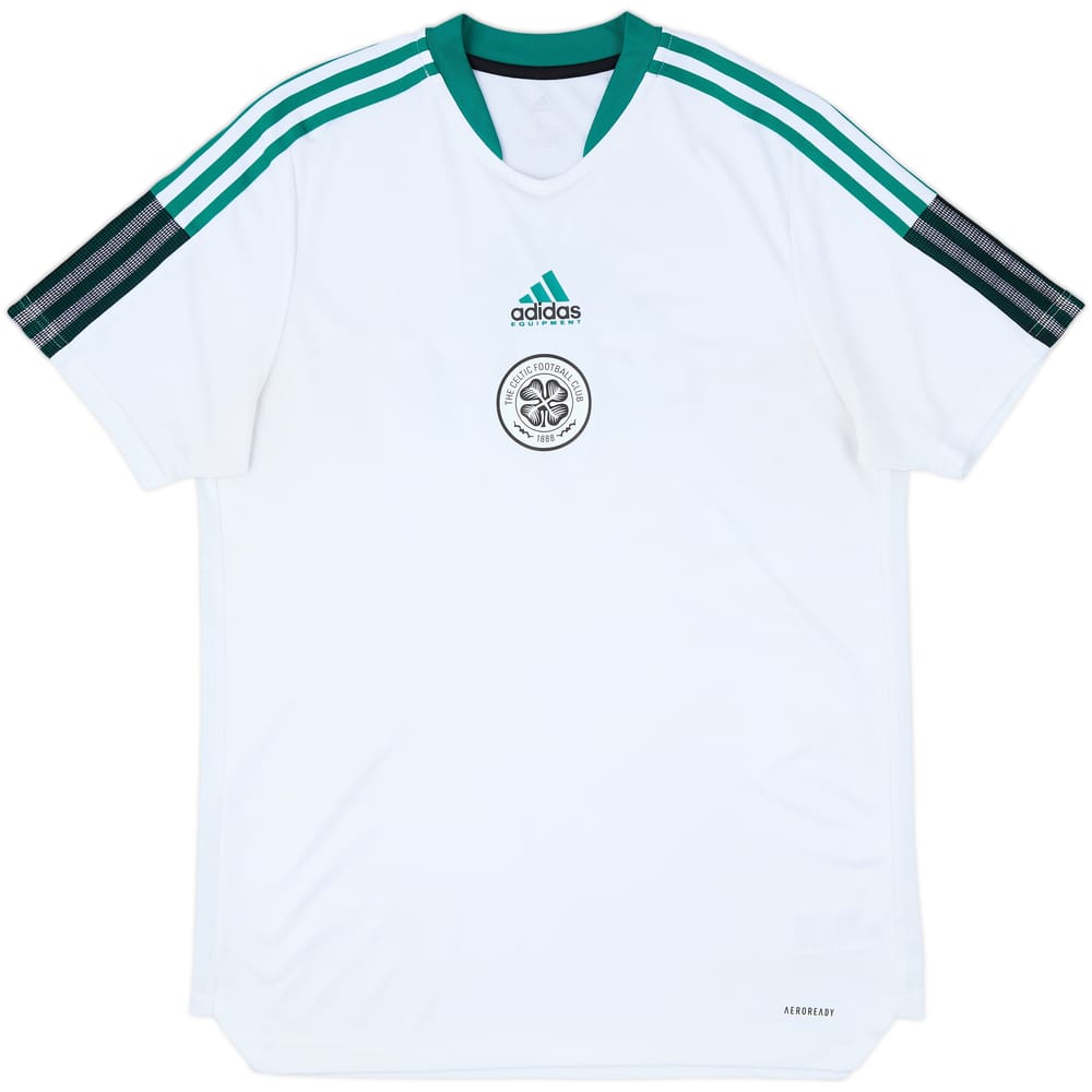 2021-22 Celtic adidas Equipment Training Shirt - 8/10 - (L)