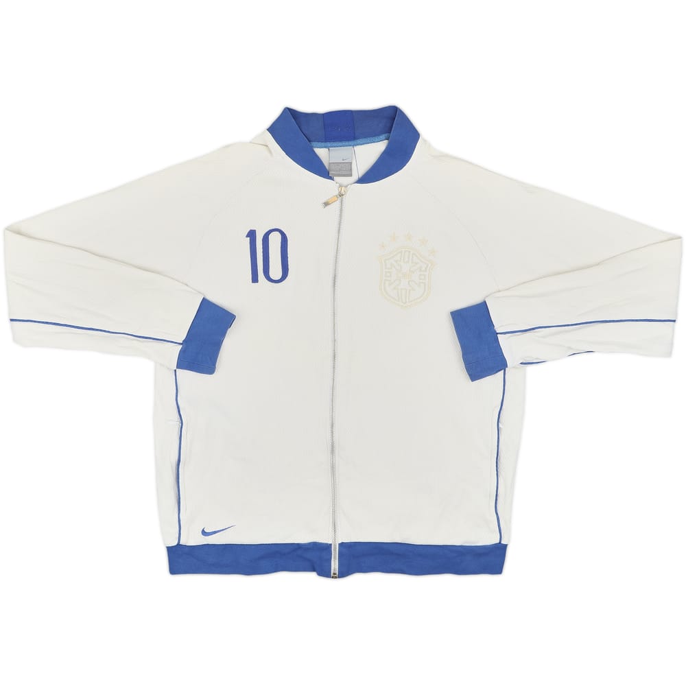 2006-07 Brazil Nike Track Jacket - 6/10 - (L)