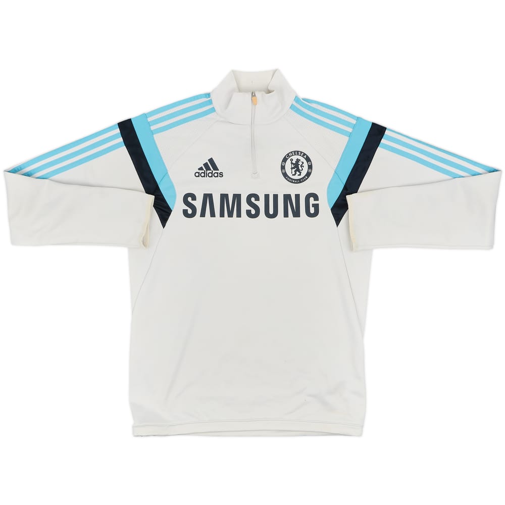 2014-15 Chelsea adidas 1/4 Zip Drill Top - 5/10 - (S)