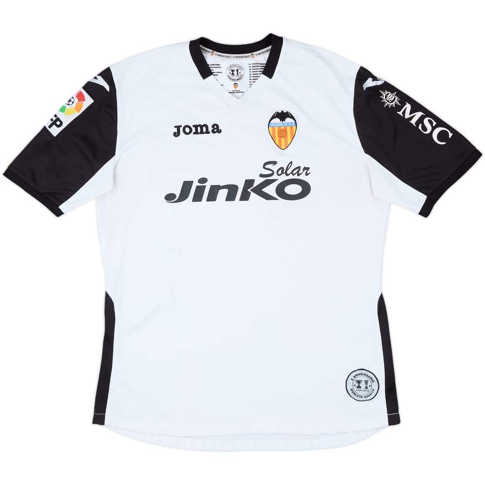 2013-14 Valencia Home 'Aniversario Dobelete 2004' Special Home Shirt - 6/10 - (L)