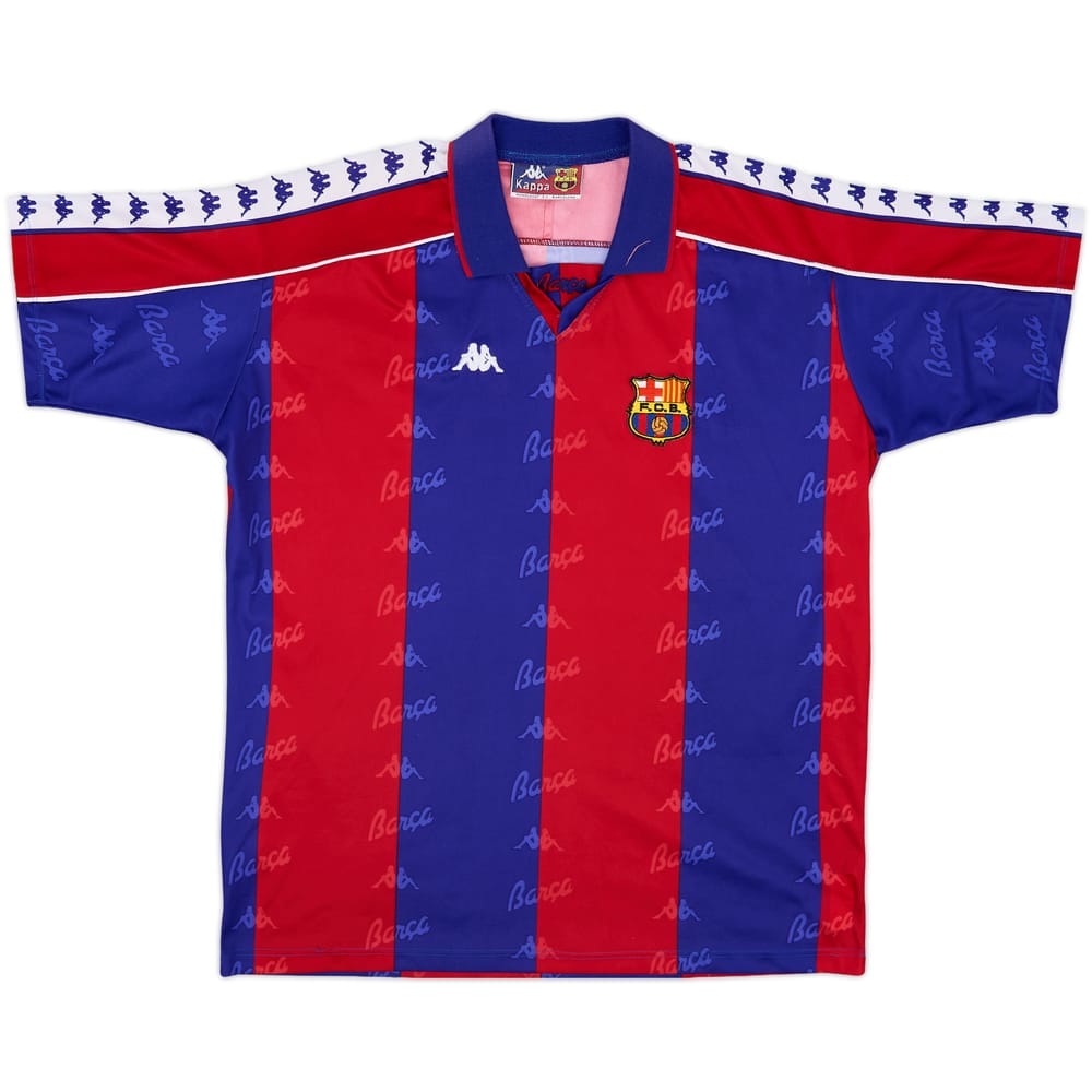 1992-95 Barcelona Home Shirt - 8/10 - (XL)