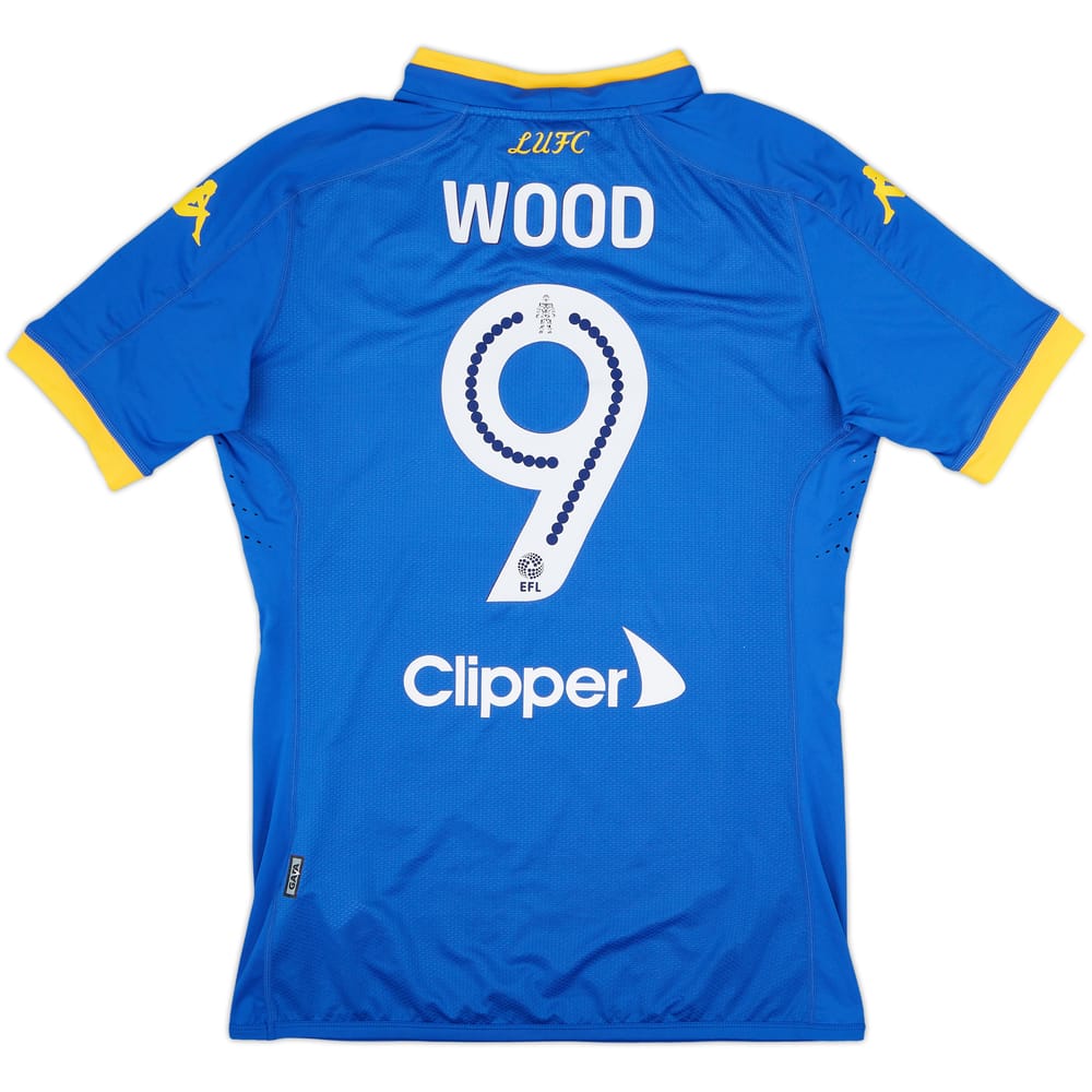 2016-17 Leeds United Authentic Away Shirt Wood #9 - 7/10 - (M)