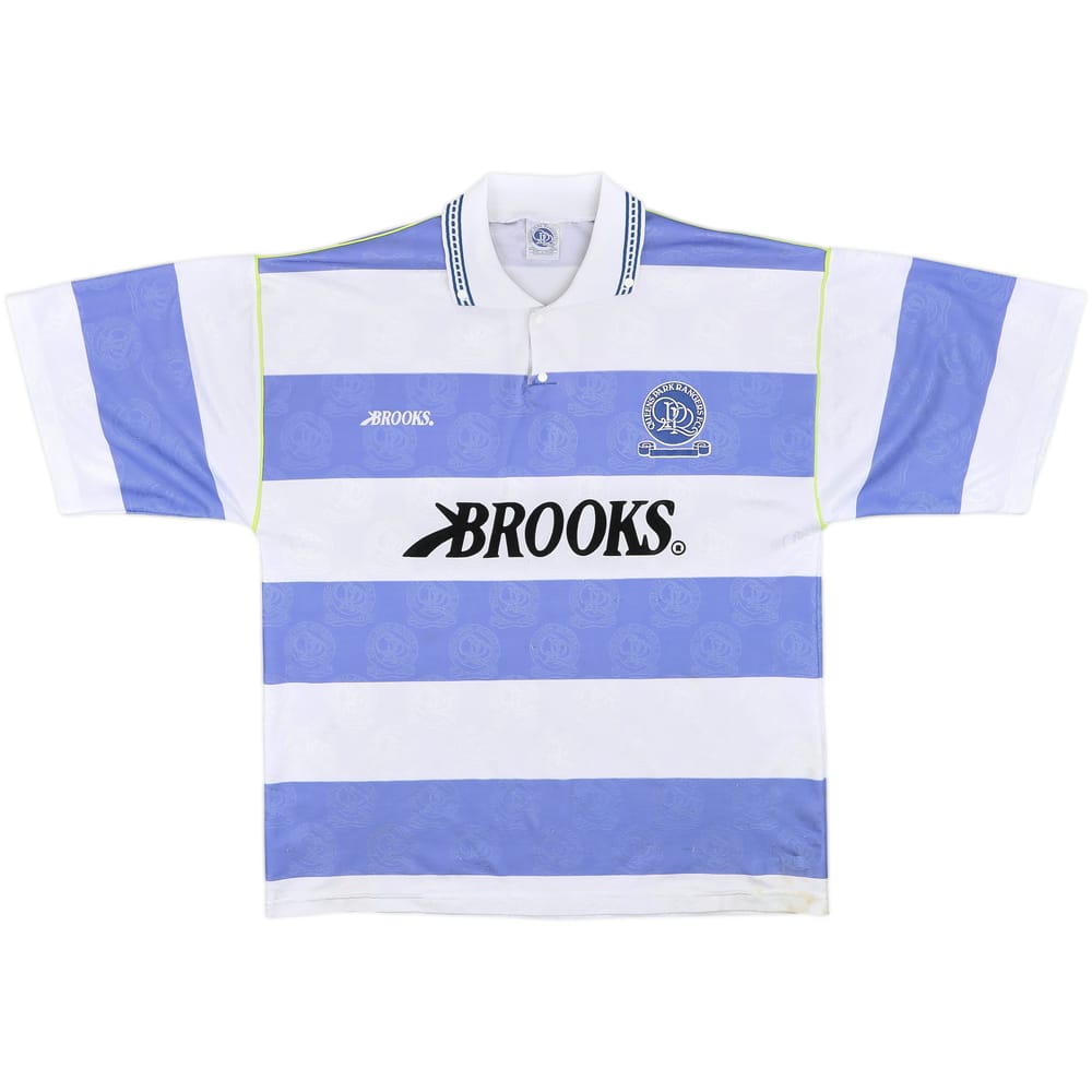 1991-92 QPR Home Shirt - 8/10 - (XL)